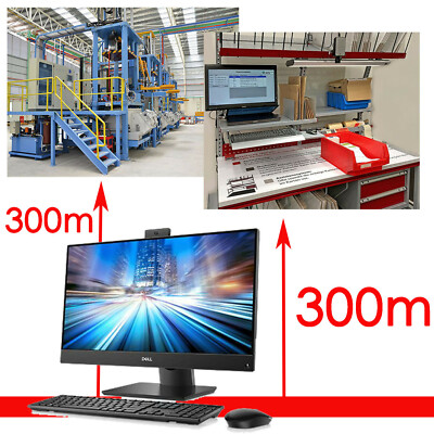 ADDERLINK X200/R VGA + USB KVM SWITCH ÜBERS NETZWERK BIS ZU 300 METER FÜR 2x PC