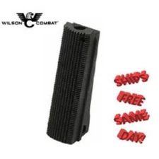 Wilson Combat Full Size, Flat Blue Checkered Mainspring Housing 1911 GOVT # 92BF