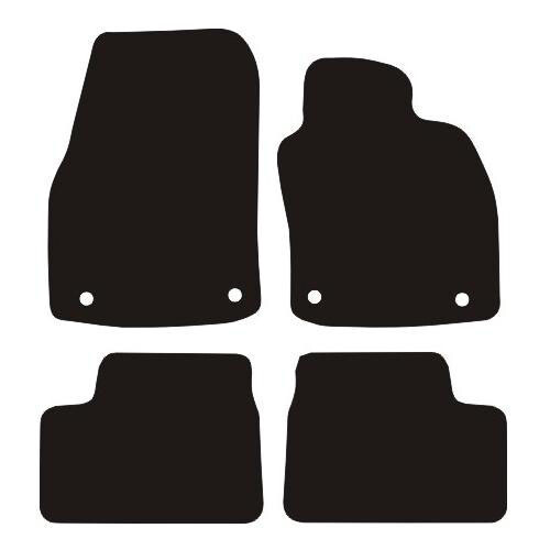 Vauxhall Astra H MK5 2004 2010 Tailored Black Car Floor Mats Carpets