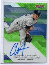 2017 Bowmans Best Chance Adams Green 72/99 Auto B17-CAD Yankees