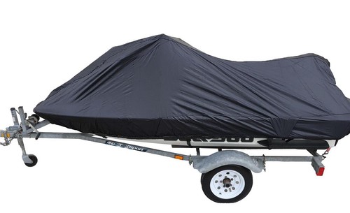New 420 Denier Black PWC Jet Ski Cover fits Tiger Shark TS 640 1998 1999 - 第 2/9 張圖片