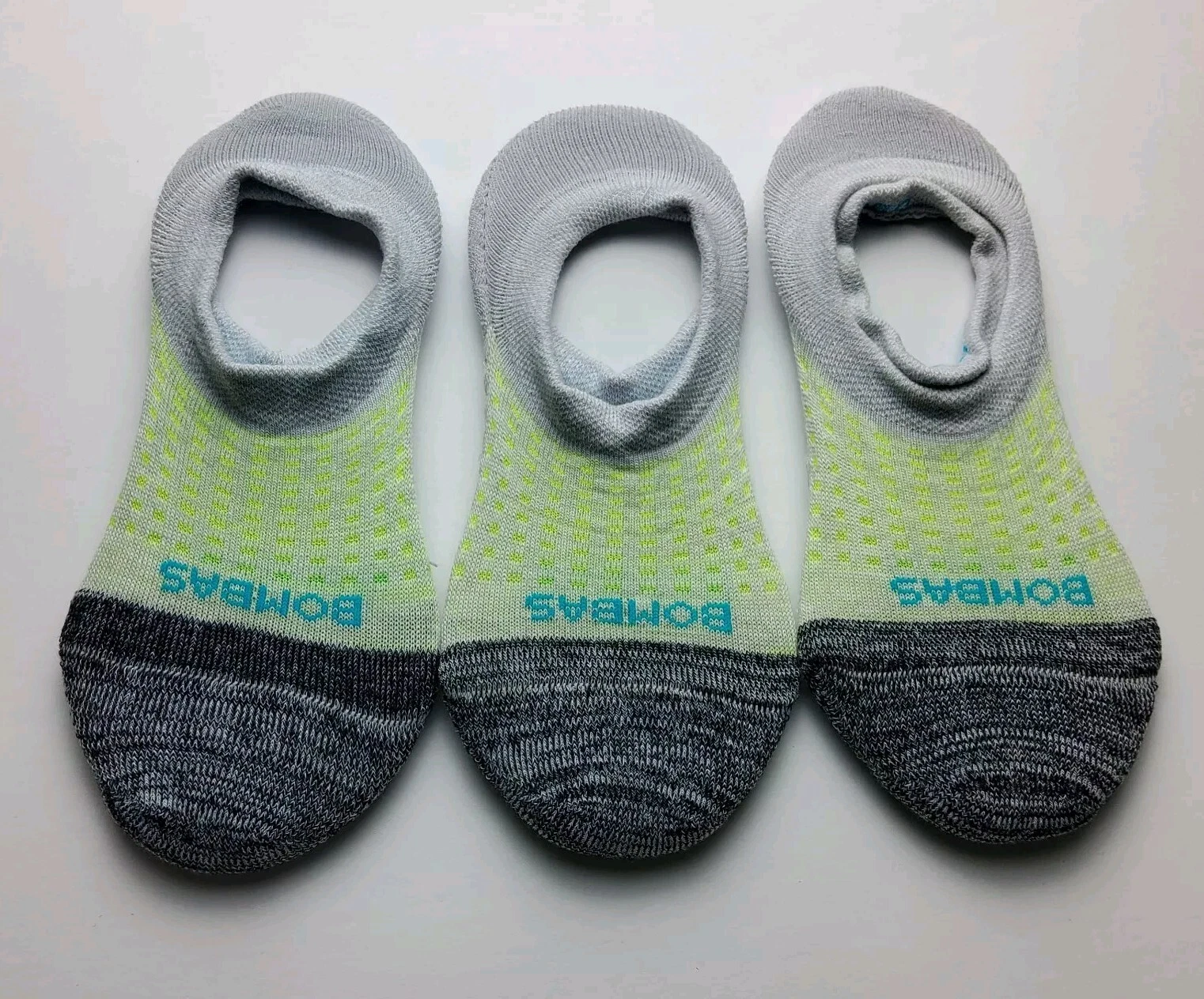 Bombas No Show Socks Lot Of 3 Pairs Size M