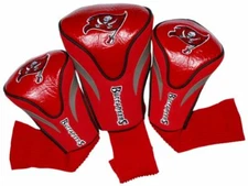 NFL Tampa Bay Buccaneers Golf Contour Head Covers, Set of 3
