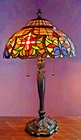 Quoizel TF6992VB Tiffany Table Lamp Vintage Bronze