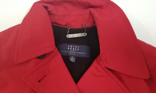 Liz Claiborne Crazy Horse women's Red Outdoor Jacket size S - Picture 3 of 12