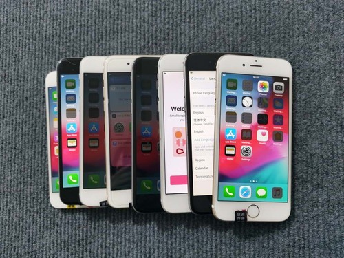 Fully functional Apple iphone 6 16 32 64GB unlcoked Space Gray Silver Gold Lot - Afbeelding 1 van 13