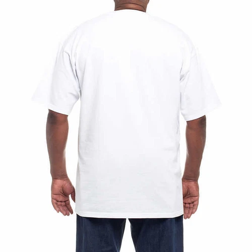 Kirkland Men's 6-pack White 100% Cotton Crew Neck T-shirt FREE SHIPPING! image 3