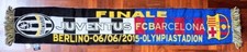 SCIARPA JUVENTUS BARCELLONA CHAMPIONS LEAGUE FINALE 2015 COLLEZIONE 