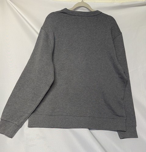 Sudadera Banana Republic Para Hombre Talla XL Manga Larga Cuello Redondo Gris Jaspeado - Imagen 5 de 5