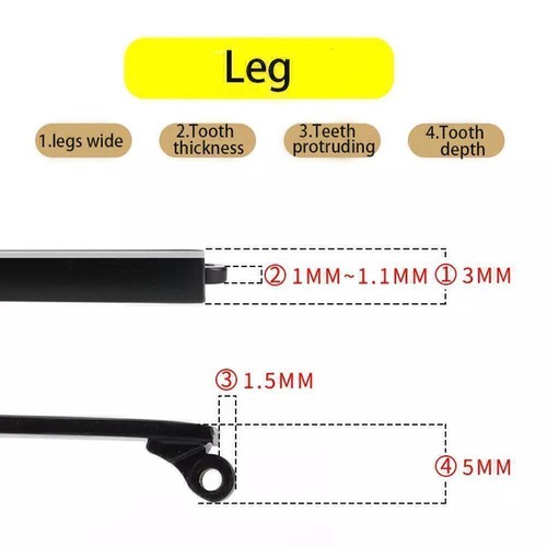 Repair Tool Spectacle Frame Eyewear Accessories Glasses R6A4 E3N9 N4X5 X3X2 - Picture 7 of 12