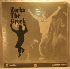 Laserdisc w  Zorba the Greek  Anthony Quinn Alan Bates Irene Papas