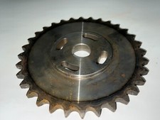 STEEL ROLLER CHAIN SPROCKET 5/8-32 32-TEETH 1" BORE 6-5/8" OD