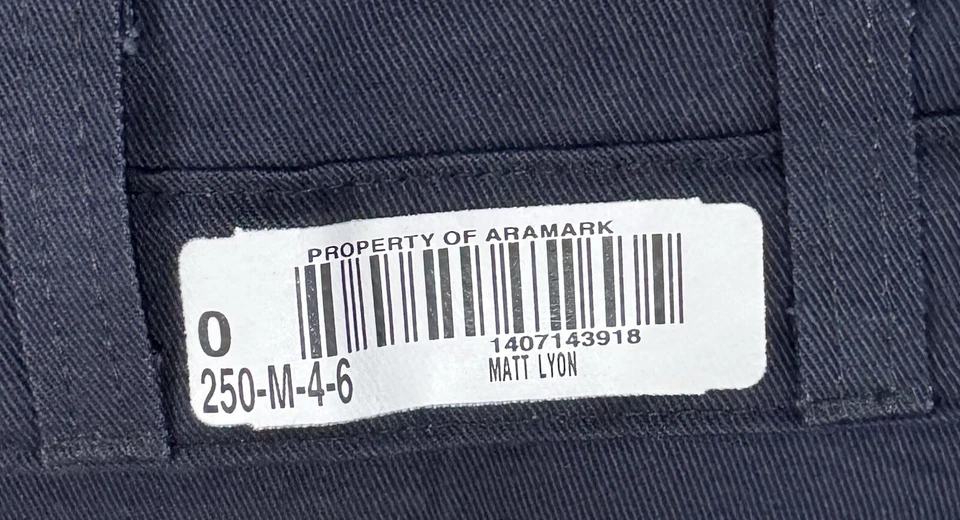 Pantalones de trabajo Workrite FR Westex ultra suaves resistentes al fuego talla 48 X 34 nuevos con etiquetas Foto 3 de 4