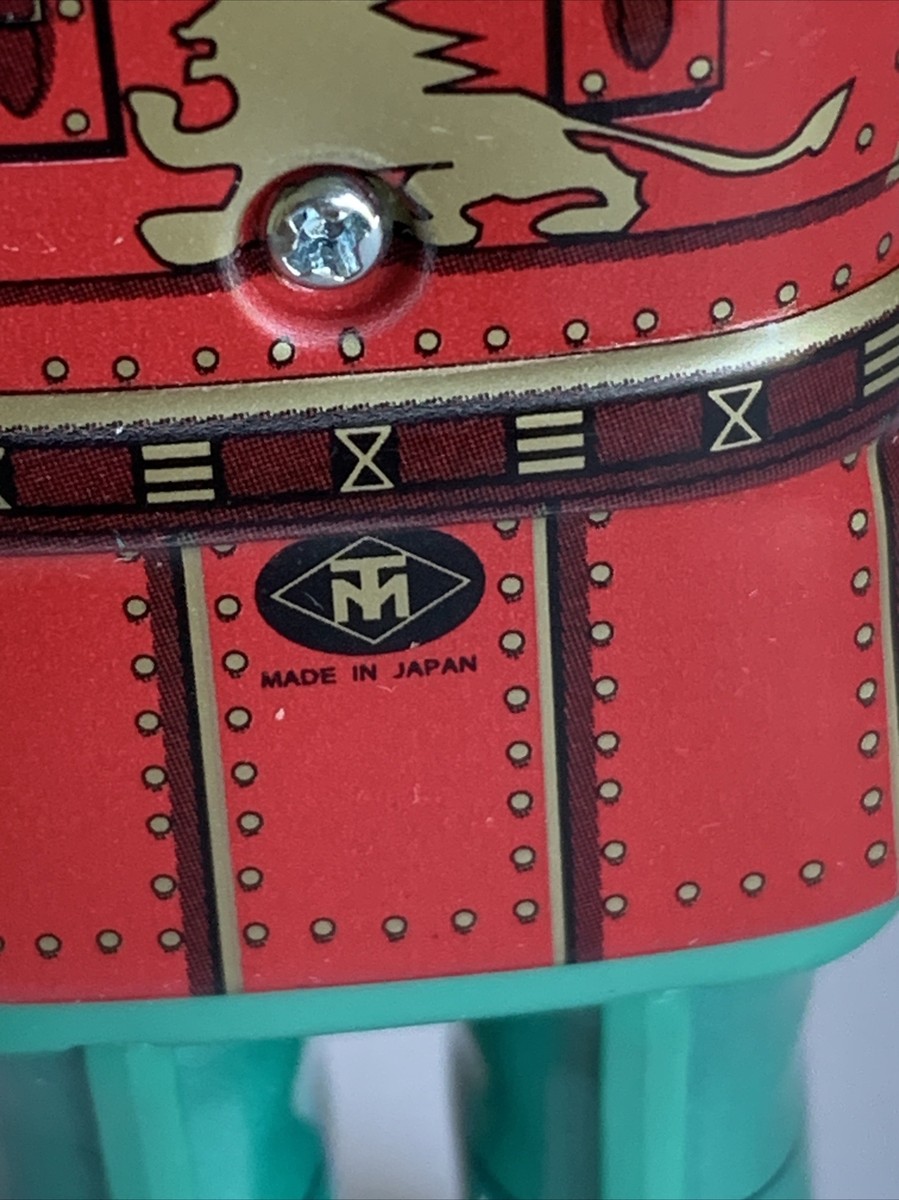 Masudaya Vintage Toy Robot Mini Knight in Armor made in japan