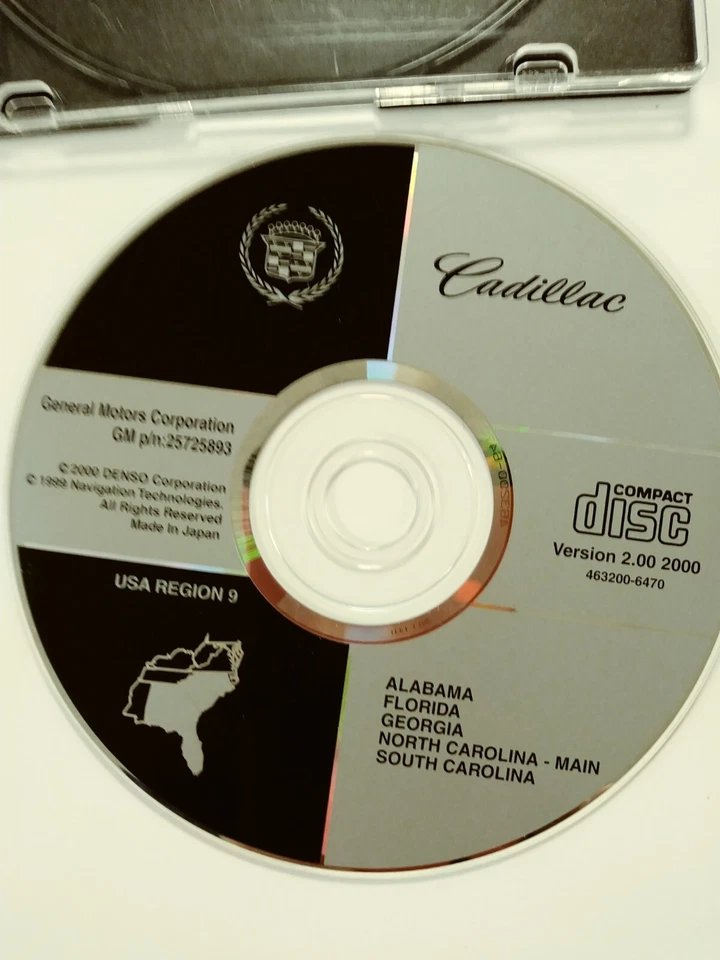 Navigation DVD CD 2000 Cadillac STS Southeast - Image 2 of 4