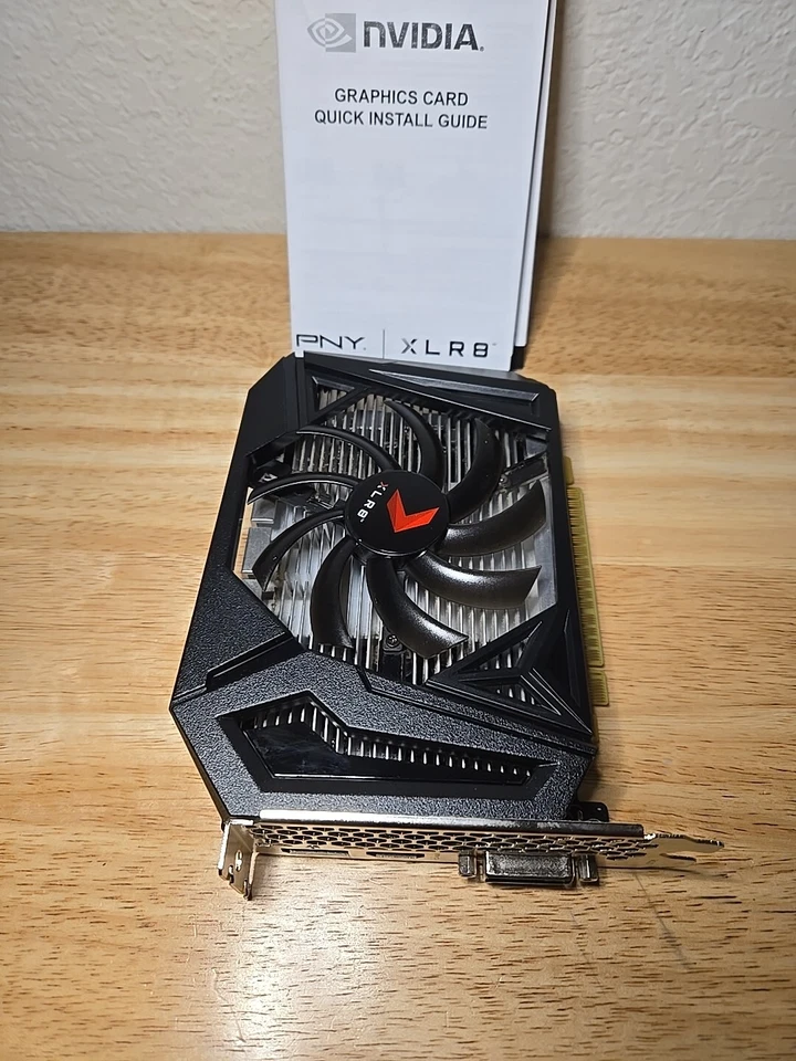 PNY XLR8 NVIDIA GeForce GTX 1650 Super OC 4GB Graphics Card Good Condition 👍  - Image 3 of 4
