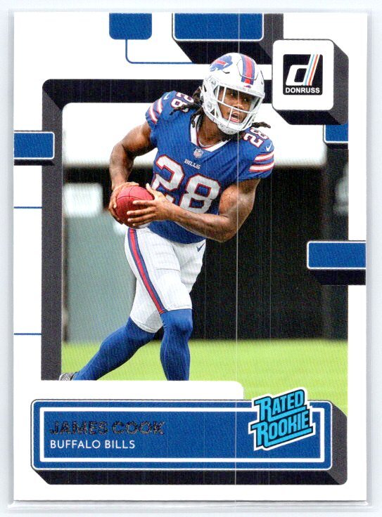 James Cook 2022 Donruss Rookie #315