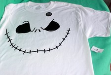 DISNEY PARK NIGHTMARE BEFORE CHRISTMAS JACK SKELLINGTON ADULT T-SHIRT LARGE NEW