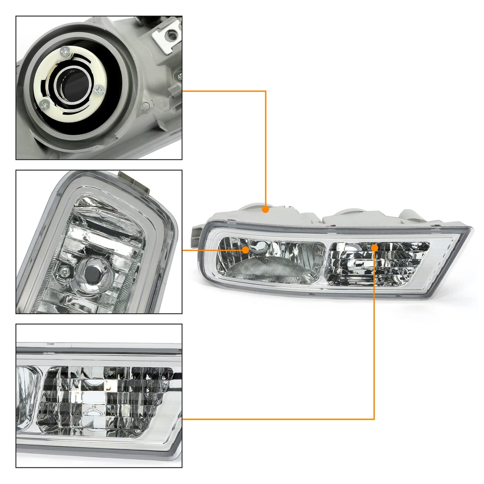 For 2010-2013 Acura MDX Right Passenger Side Clear Lens Fog Light Lamp AC2595101 - Image 2 of 4