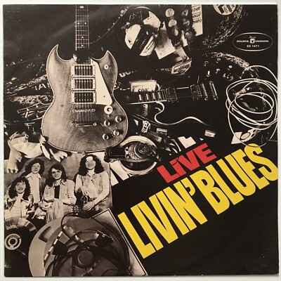 LIVIN' BLUES ''Live'' - Vinyl LP Excellent