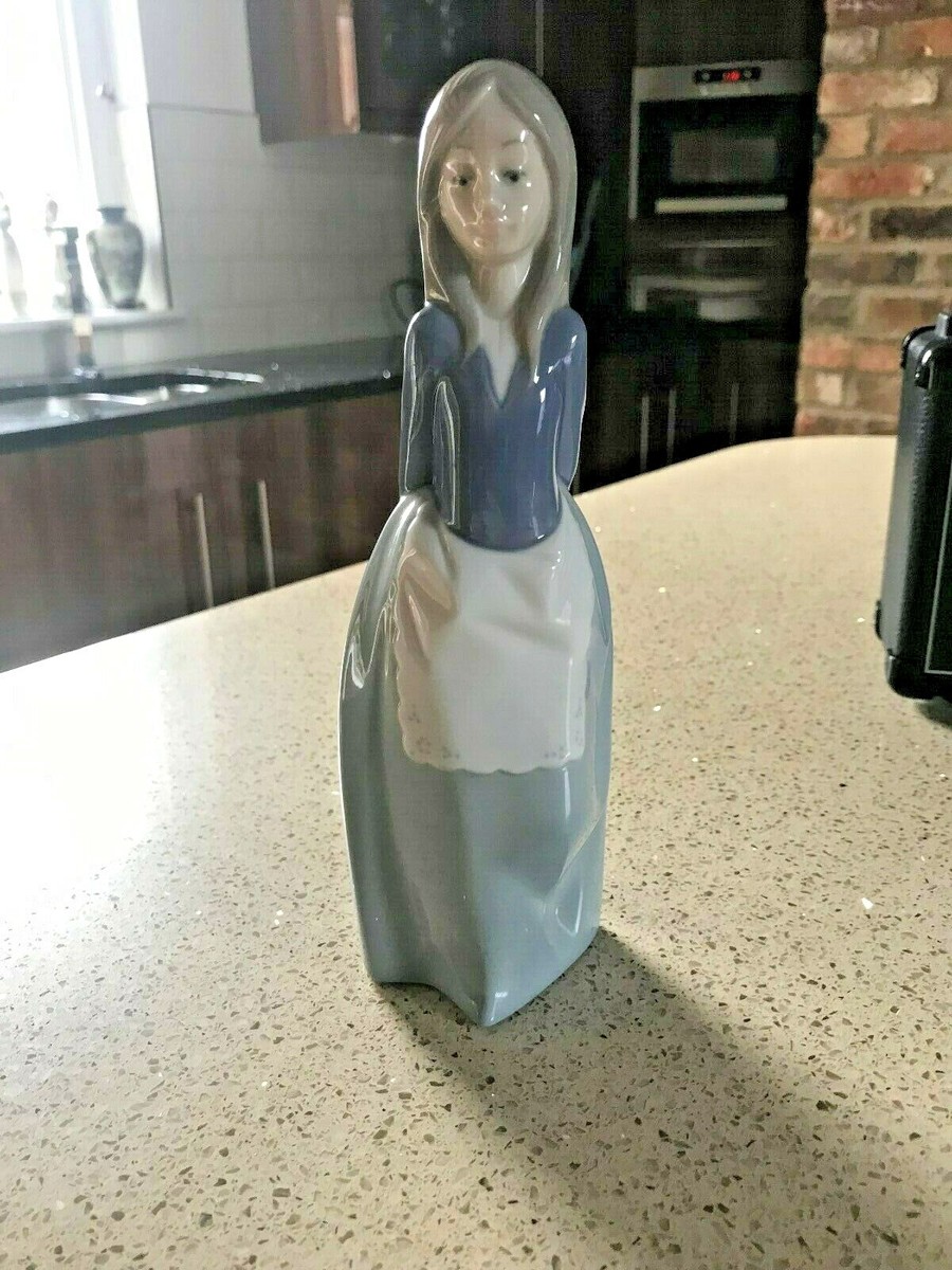 Lladro NAO “Constance” Figurine Girl With Hands Behind Back Model