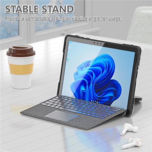 Stand Case For Microsoft Surface Go 4 3 2 1st Heavy Duty Shockproof Armor Cover - Picture 13 of 26