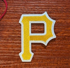 Pittsburgh Pirates Patch MLB Baseball Embroidered Iron On 2.5x2"