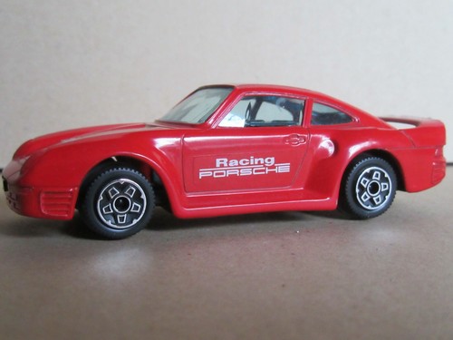 48R Burago No. 4161 Italia Porsche 959 Corsa Rosso 1:43 Bburago - Foto 4 di 7