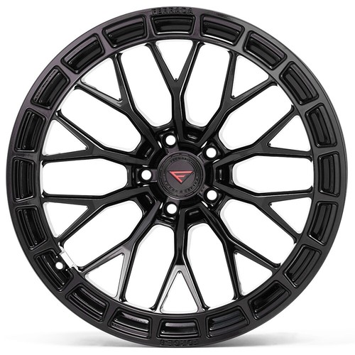 FERRADA FR12 OBSIDIAN BLACK WHEELS FOR MERCEDES C257 CLS450 20X9 & 10 - Picture 2 of 7
