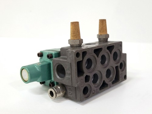 Numatics 152JJ641O0000 VALVOLA PILOTA ARIA/BASE SERIE PA15 5/3 DBL CL CTR 1/4" - Foto 5 di 5
