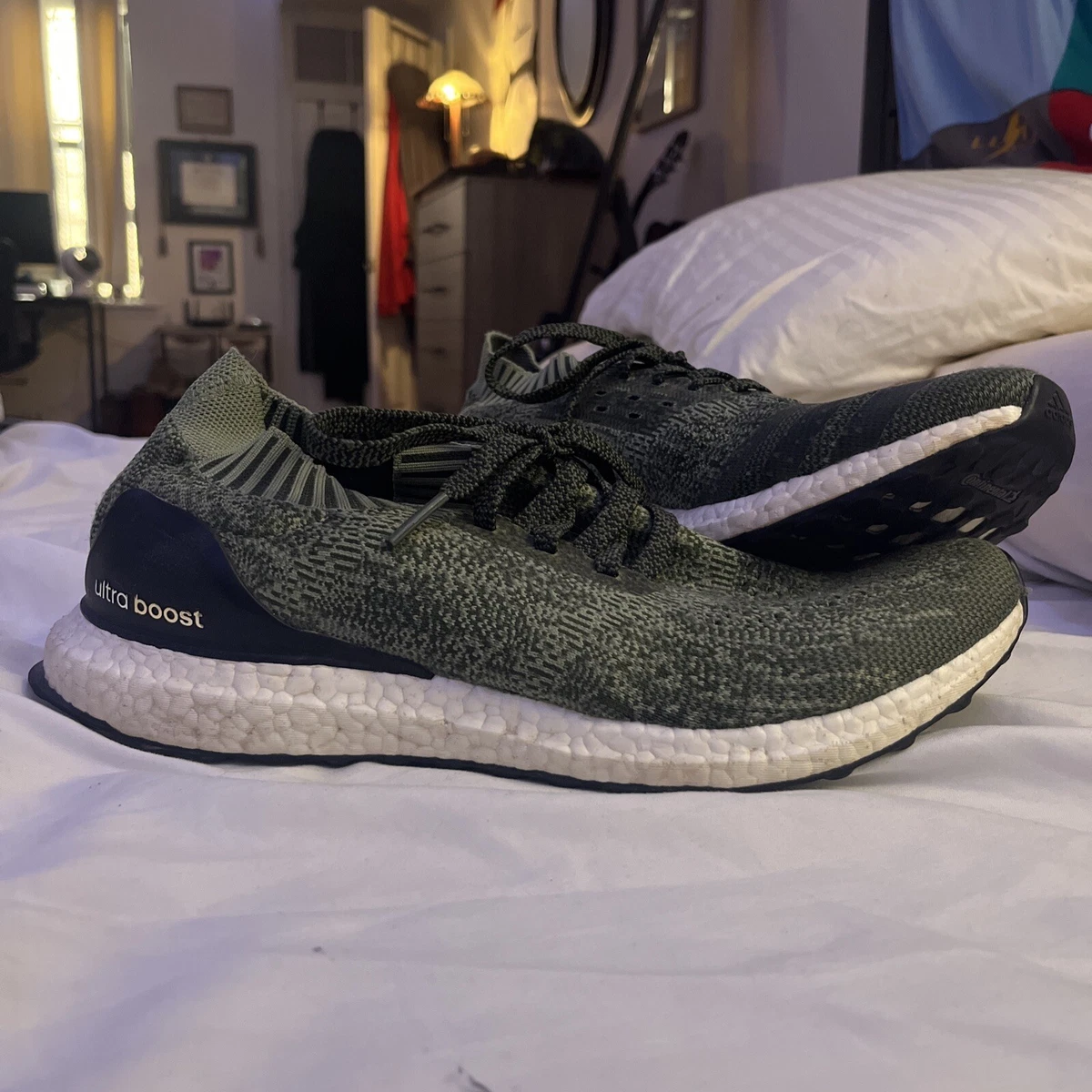 Adidas UltraBoost Uncaged Grey Green for sale | eBay