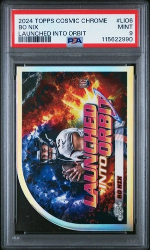 2024 TOPPS COSMIC CHROME LAUNCHED INTO ORBIT #LIO6 BO NIX PSA 9