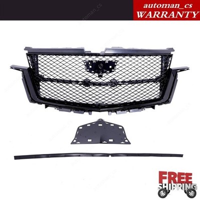 New For Cadillac Escalade 2021-2023 Front Bumper Grille Gloss Black 84830289 