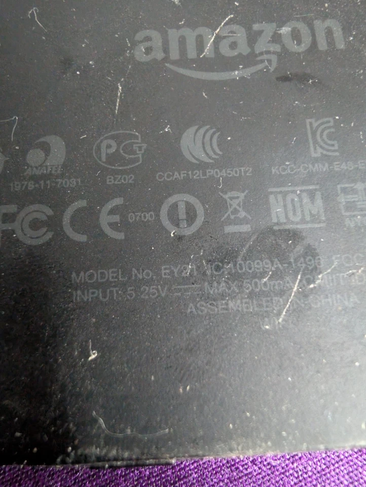 Amazon Kindle EY21, 5th generation paperwhite please read description  - Image 3 of 4