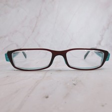 Face a Face Paris Zooms 1 Eyeglasses Burgundy Teal Rectangle 50-16-140 France