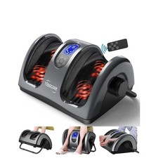 Tisscare Shiatsu Foot Massager Heat Remote Control Deep Kneading