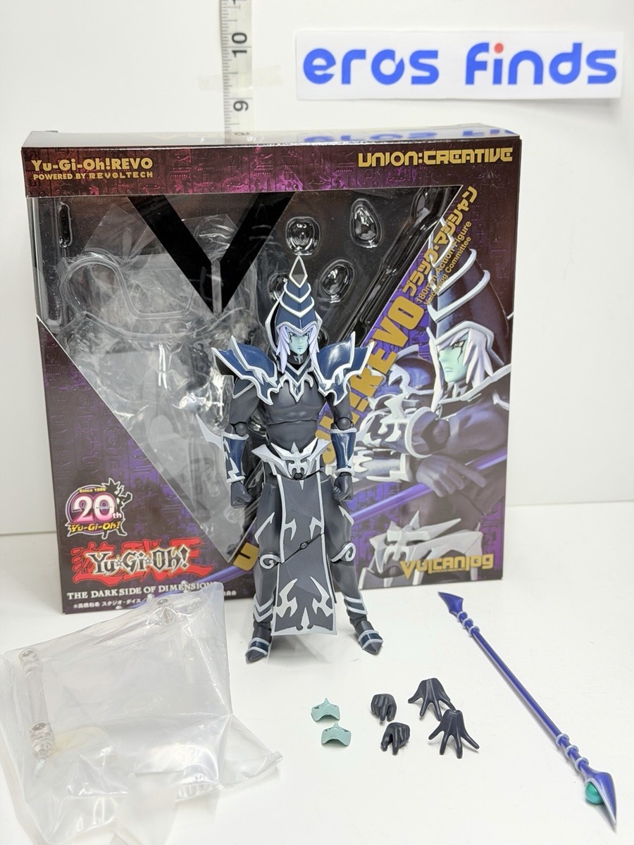 Yu-Gi-Oh! VULCANLOG フィギュア Vulcanlog Yu-Gi-Oh dark magician figure Yugioh Revoltech Dark Side