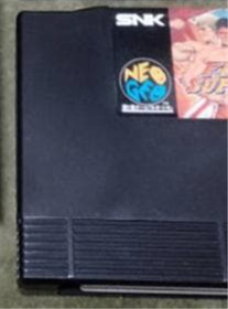 SNK Neo Geo AES ROM Cartridge Fire Suplex With Box & Manual Tested Used Japan