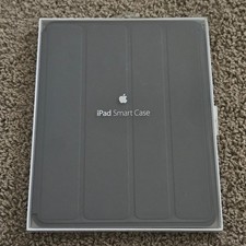 Genuine Apple iPad 2 3  4 Gray Folding Smart Case Full Cover