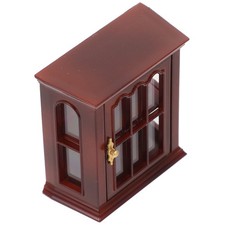 Mini Cabinet Toy Miniature Cabinet Simulation Furniture Mini Wine Cabinet
