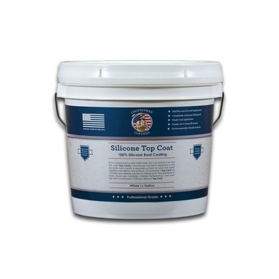 100% Silicone Roof Coating for RVs, Campers & Flat Roofs - Waterproof Seal fo...