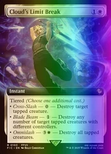 MTG Cloud's Limit Break (103/843) Final Fantasy Commander LP FOIL