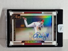 2024 Panini Three and Two Timeless Moments Signatures /10 Adam Wainwright Auto