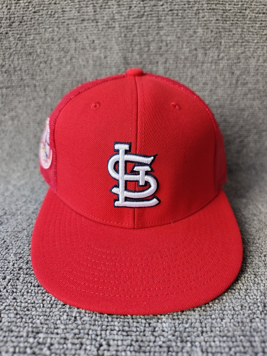 Mitchell & Ness St. Louis Cardinals Red Trucker Snapback Hat New