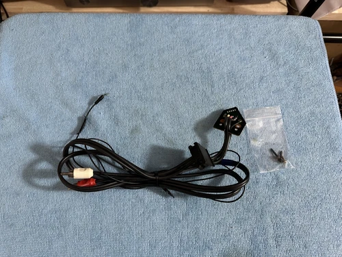 Technics SL-1600 Vintage Turntable parts original RCA cables working Tested