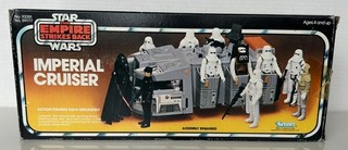 Folleto de colección Star Wars Imperial Cruiser Kenner 1981 Sears Instr pegatina Inst