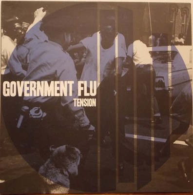 Government Flu - Tension 2014 12'', Album, RP Refuse Records Refuse 100 Near Mint