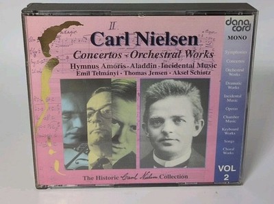 Music of Carl Nielsen by Telmanyi / Jensen / Schiotz (CD, 1995) B507