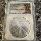 2017-(P) NGC MS69 Philadelphia AMERICAN SILVER EAGLE ~Philadelphia Bell Label~