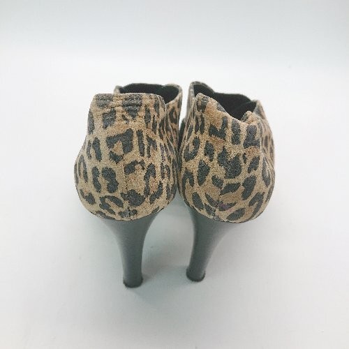 Pool Side Poolside Thick Sole Heel Leopard Print … - image 3